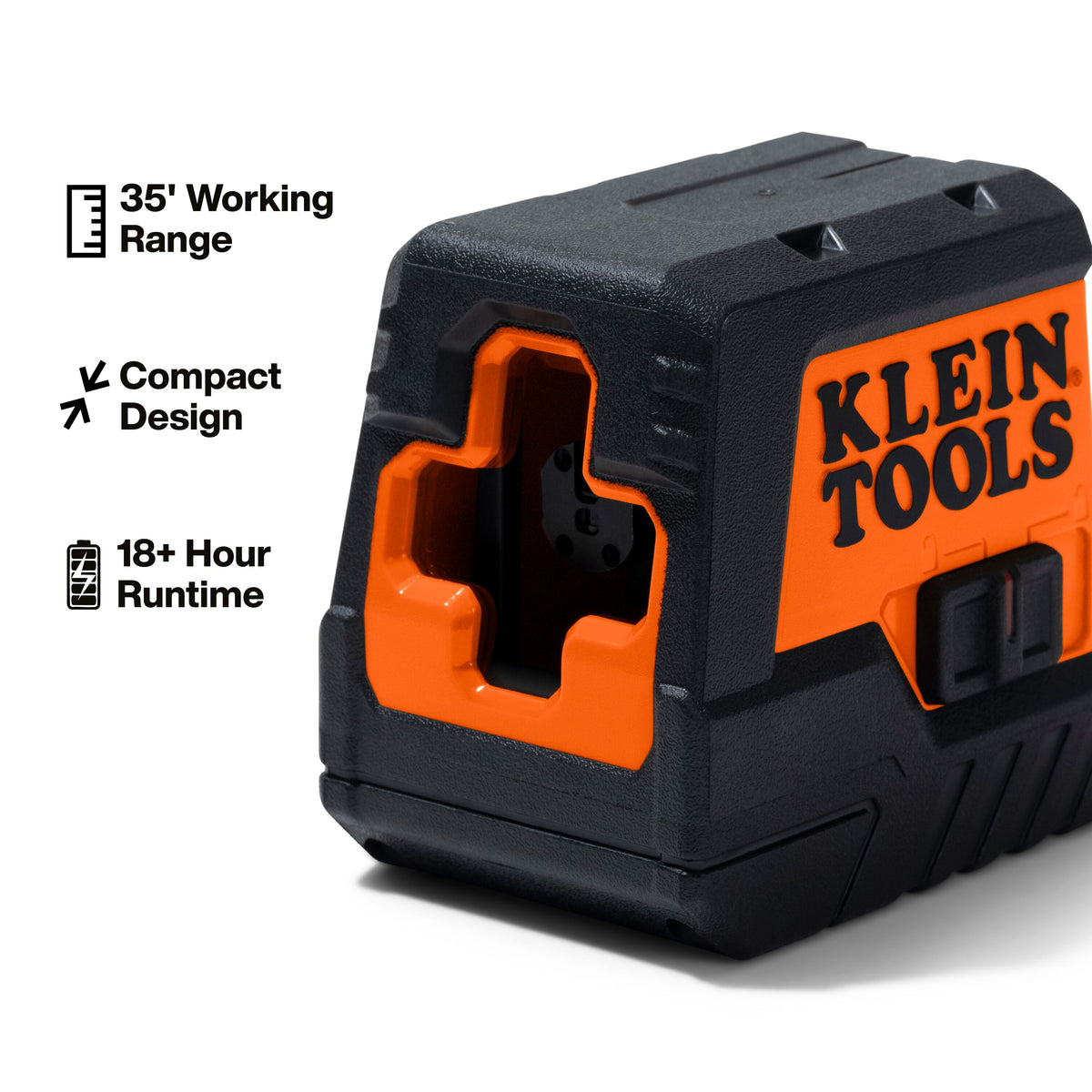93MCLS Red Mini Cross-Line Self-Leveling Laser Level, 35-Foot