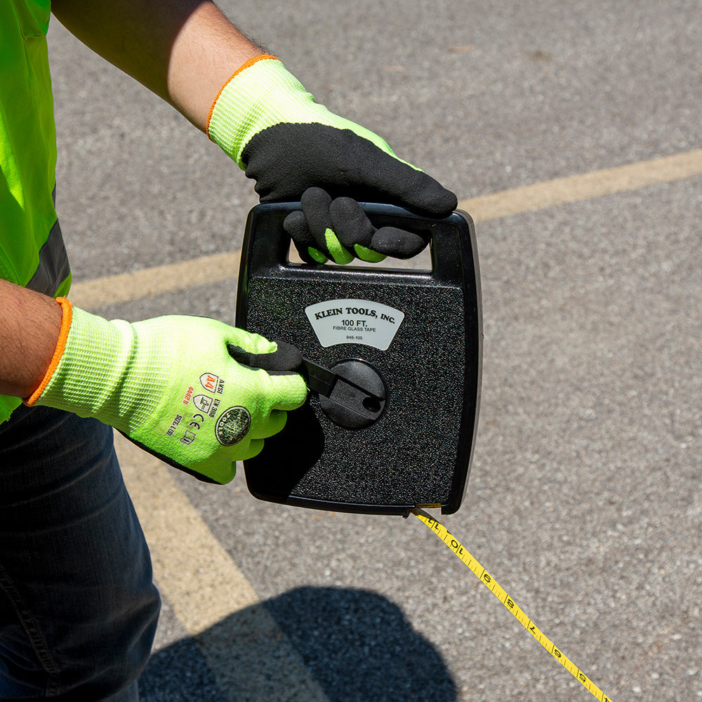Woven Fiberglass Tape with Case, 100-Foot