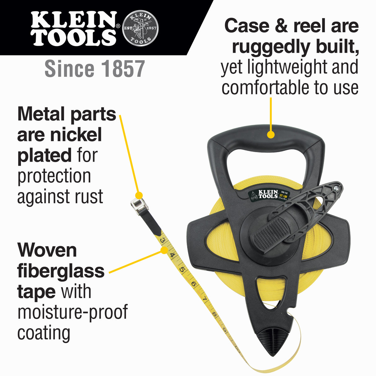 Woven Fiberglass Tape Open-Reel, 150-Foot