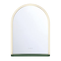 Eurofase Serin 1" x 24" Mirror Accessory, Kombu Green, front view