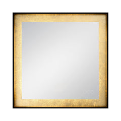 Eurofase Anya 32" x 32" LED Mirror, Anodized Black, front view