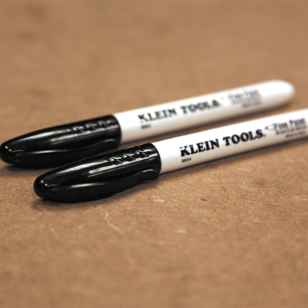 Fine Point Permanent Markers, Pk 2