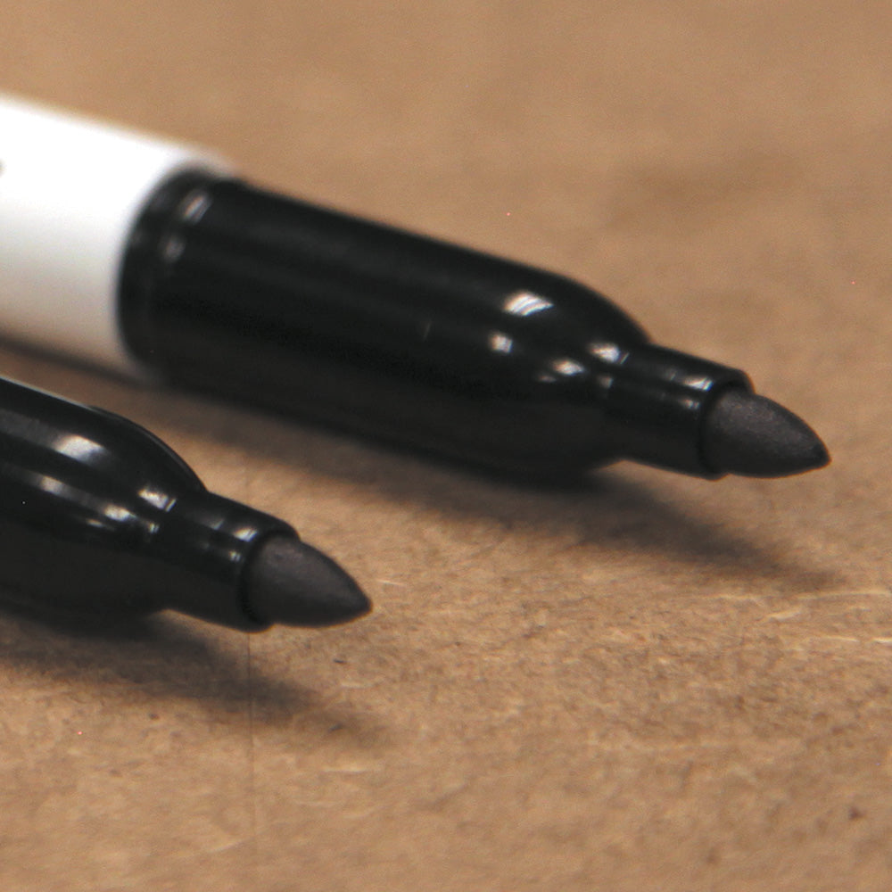 Fine Point Permanent Markers, Pk 2