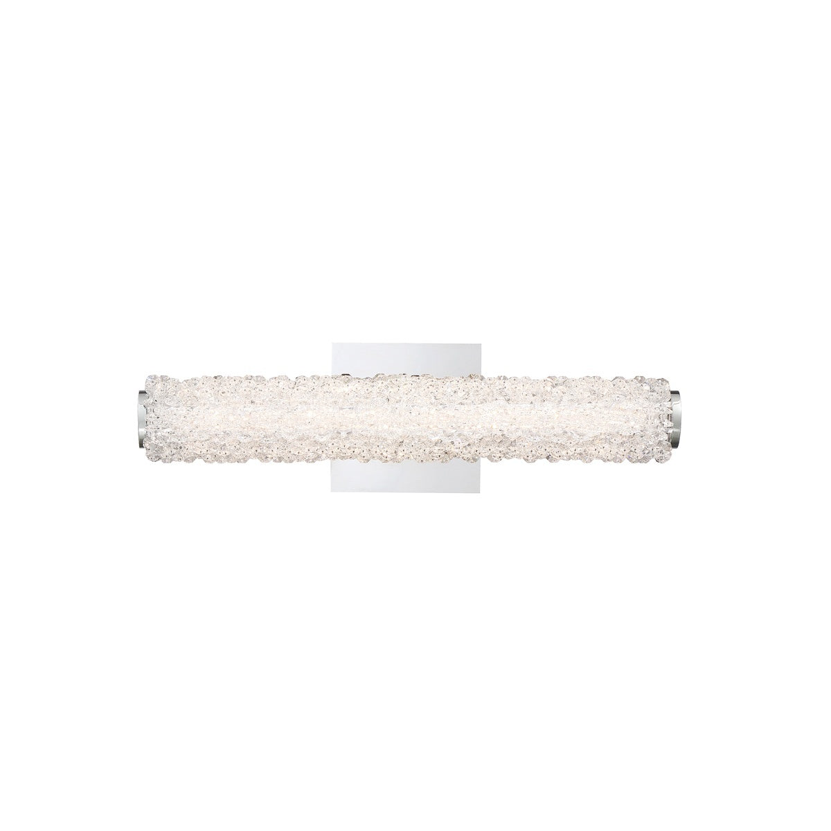 Eurofase Sassi 18" LED Vanity, Chrome, front view