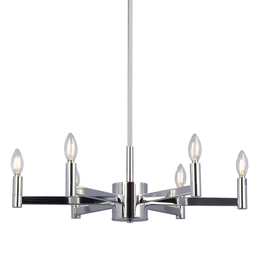 825715CH 6L CHANDELIER CH, , Galaxy Lighting - Maple Electric Supply 