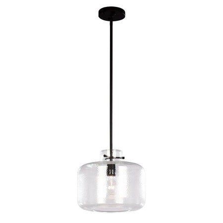 926394BK 1L MINI-PENDANT BK with 6",12" & 18" Ext. Rods and Swivel Specifications, , Galaxy Lighting - Maple Electric Supply 