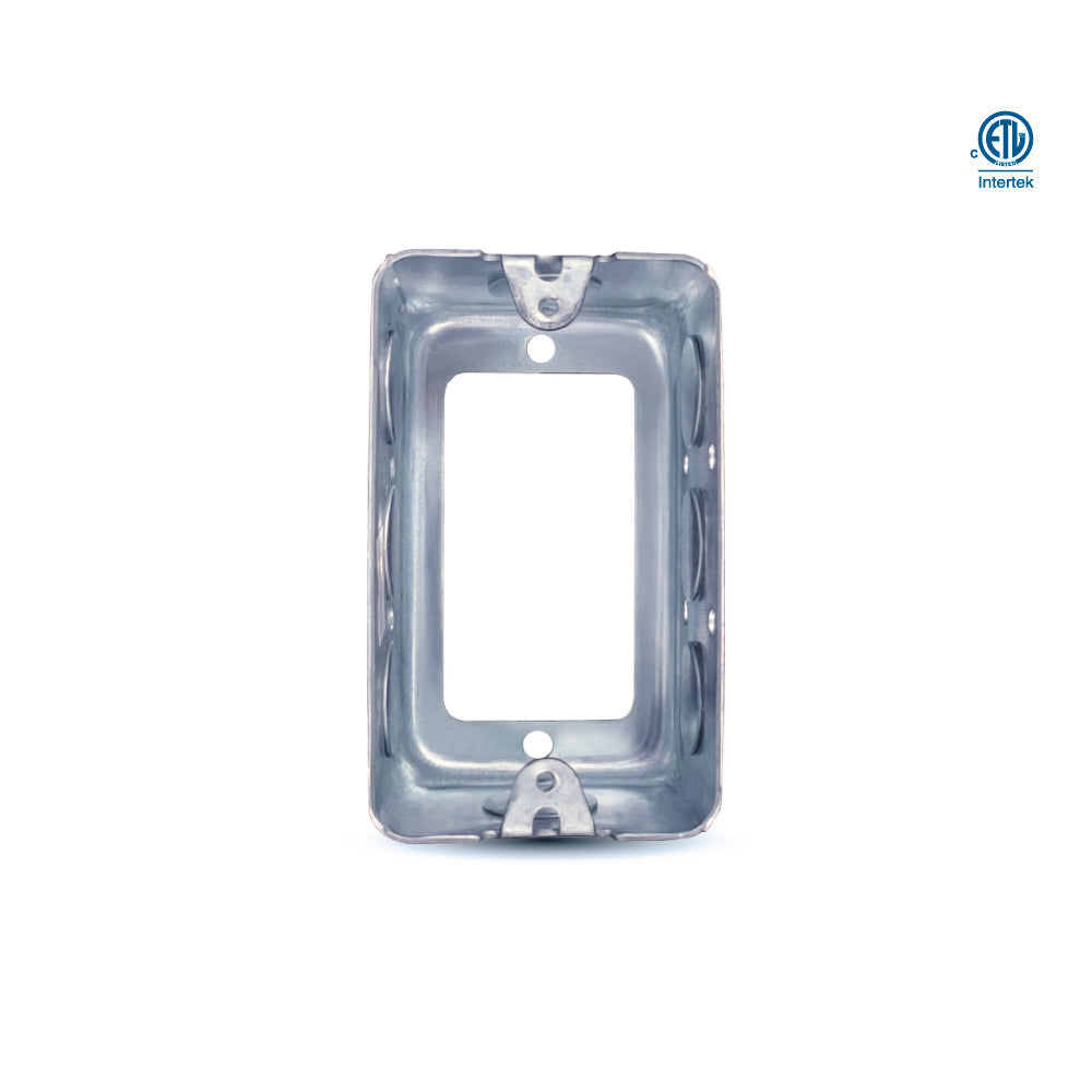 1110-R One gang rectangular device cover with extension ring