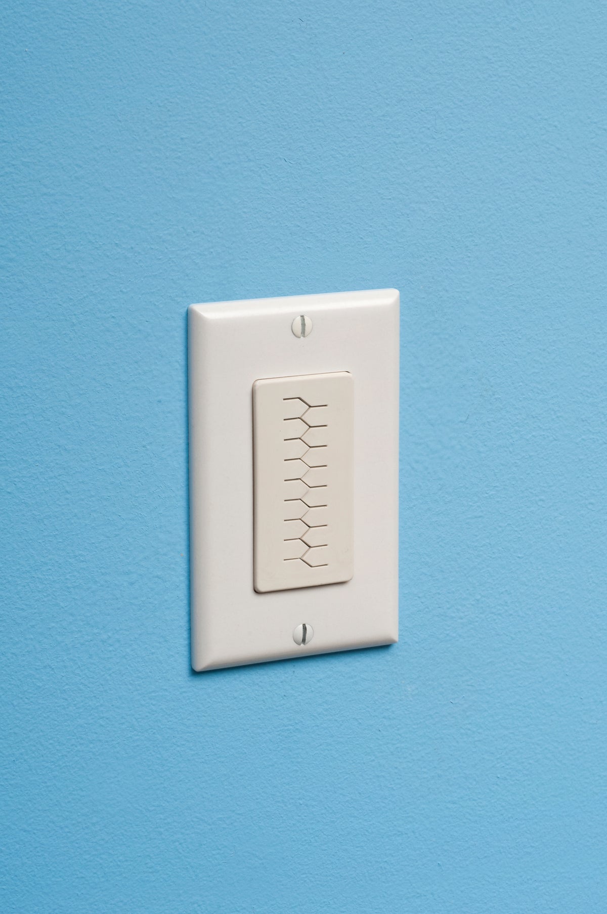 Ced130 Cable Entry Device - White, Non-Metallic, with Wall Plate