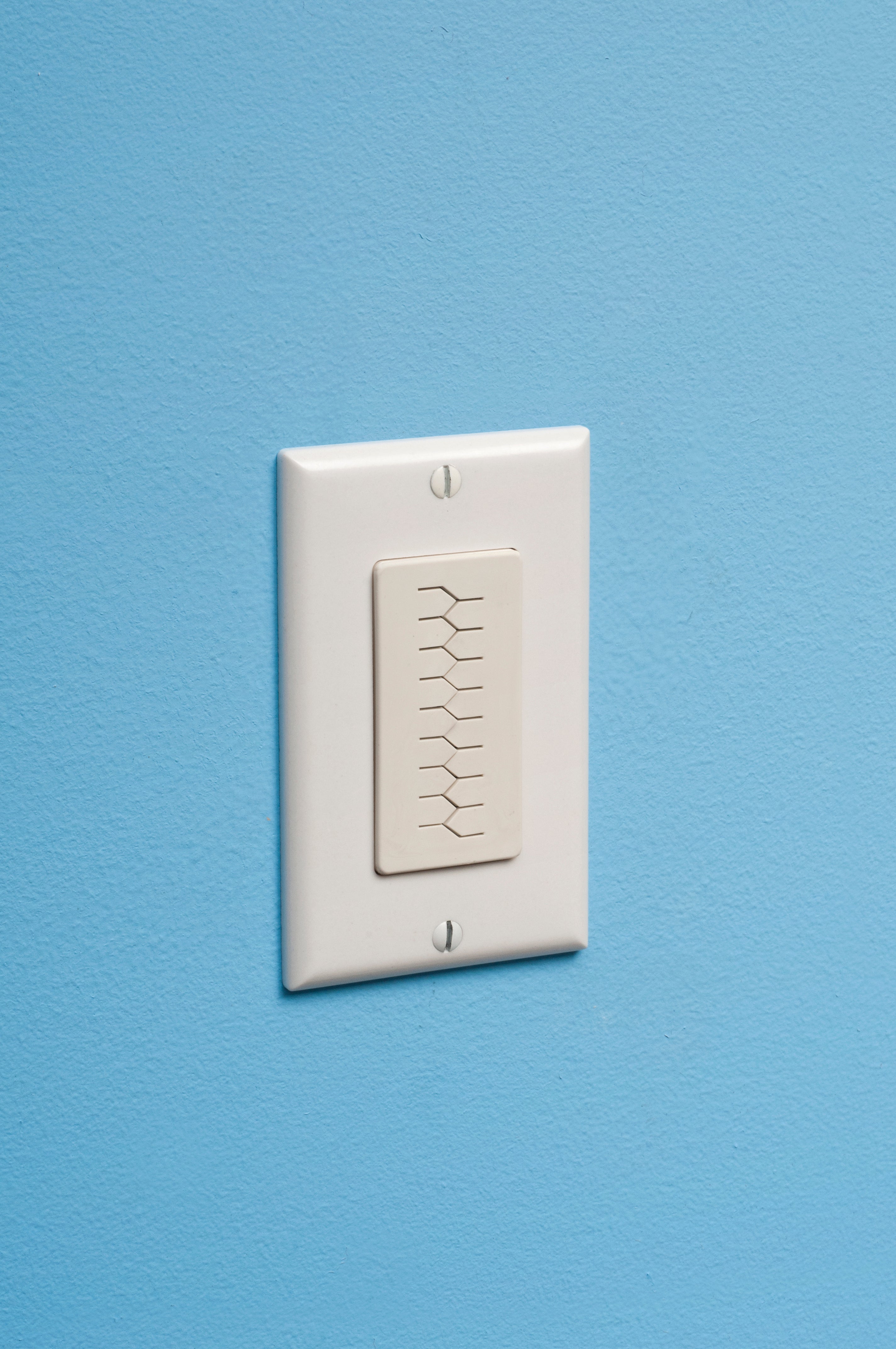 Ced130 Cable Entry Device - White, Non-Metallic, with Wall Plate