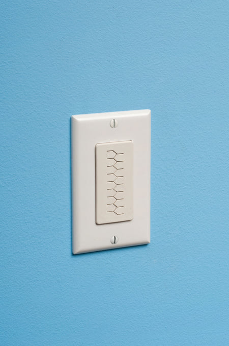 Ced130 Cable Entry Device - White, Non-Metallic, with Wall Plate