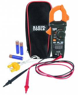 CL390  Klein Tools AC/DC Digital Clamp Meter, auto-ranging, 400 A, , Klein Tools - Maple Electric Supply 