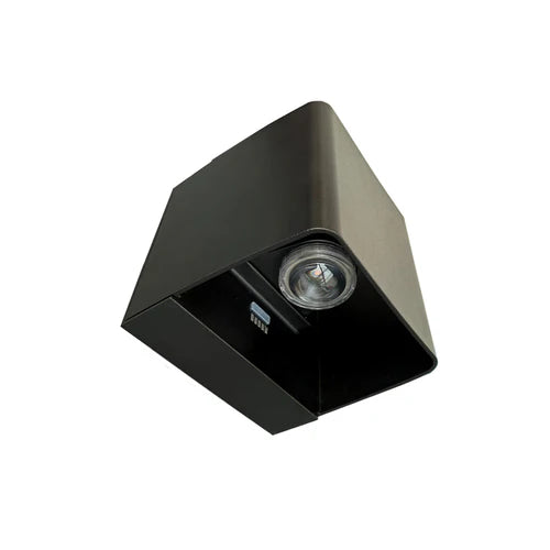A photo of a , by Cube Wall Light 5CCT Black - Luminiz eCommerce - Maple Electric Supply in Canada