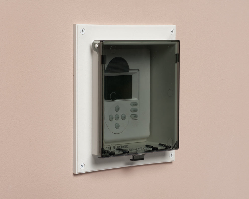 A photo of a , by Weatherprf Keypad Encl - Arlington Non-Metallic Exterior Cover - ARLINGTON eCommerce - Maple Electric Supply in Canada