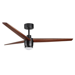 DS-DR52-3WA-BK 52" Drift Ceiling Fan (Black/Walnut)