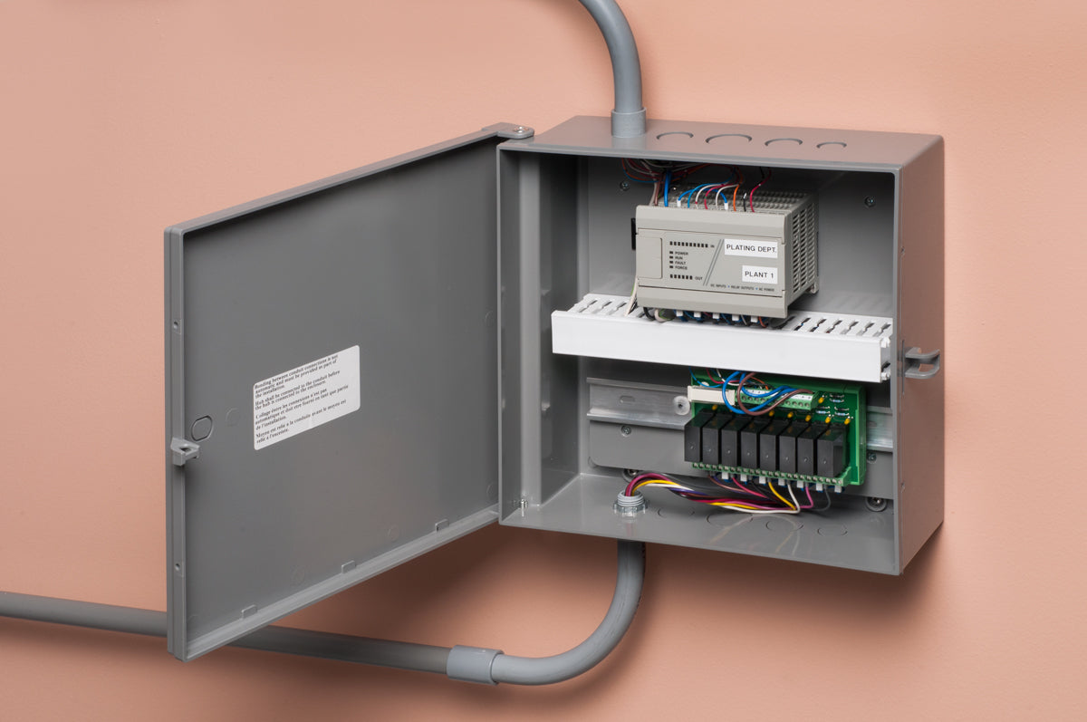 Arlington EB1212BP - Heavy-Duty Non-Metallic Enclosure Box with Removable Back Plate
