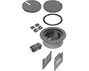 FLBC5540BL  Recessed Cover Kits for 5.5 Inch Concrete Floor Box