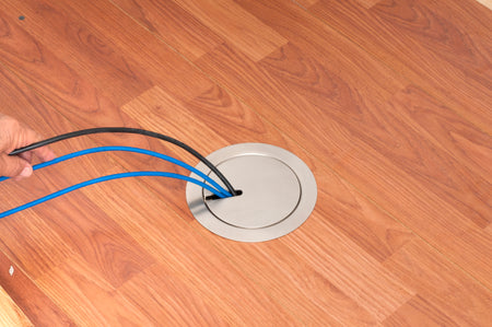 FLBR5420NL Arlington Floor Box Nickel - Maple Electric Supply 