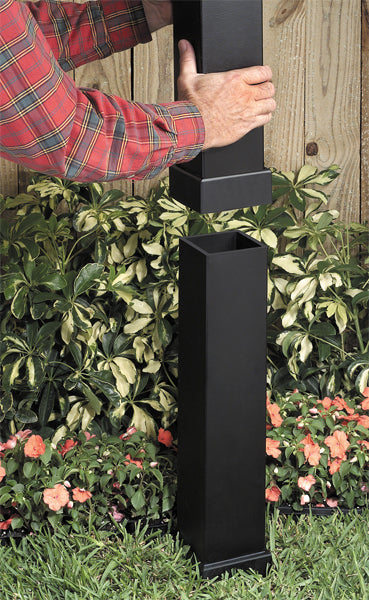 A photo of a , by Mega Garden Post Bgc - Arlington Outdoor Light & GFCI Post - ARLINGTON eCommerce - Maple Electric Supply in Canada