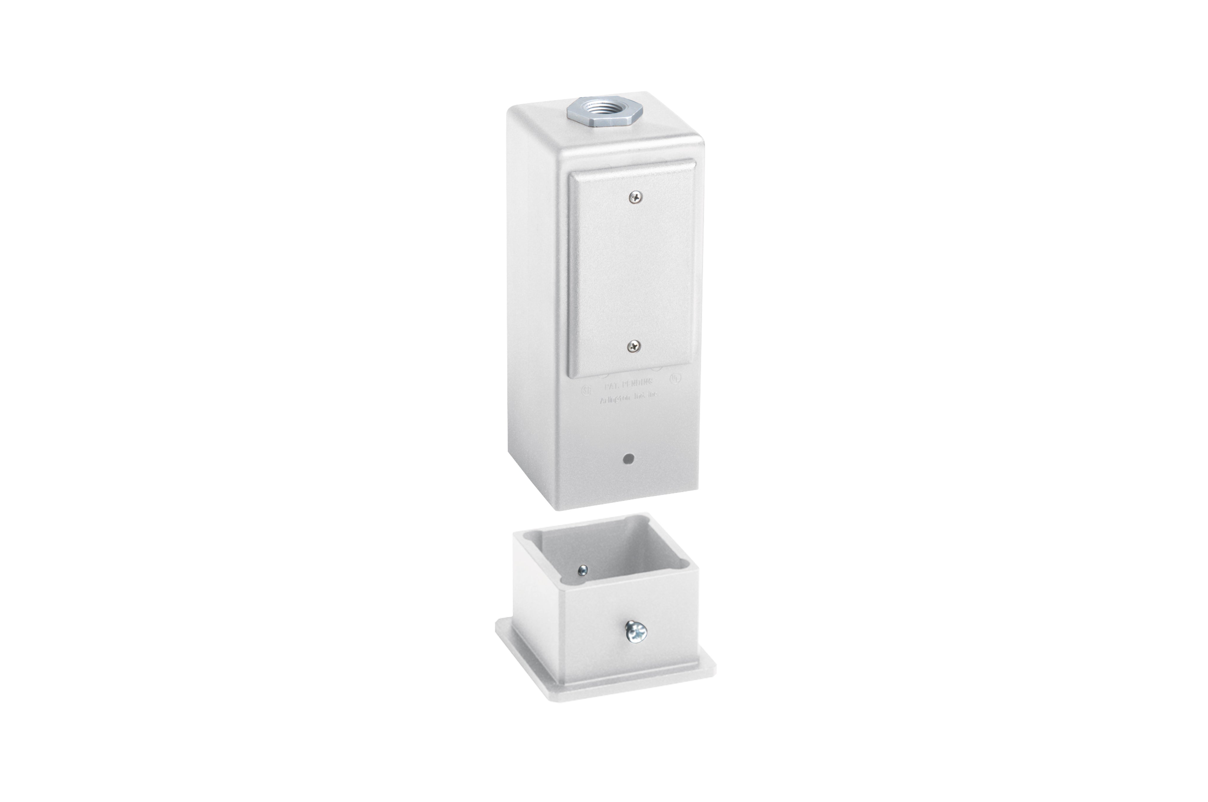 Arlington Gard-N-Post 9" Deck Mount for Outdoor Fixtures