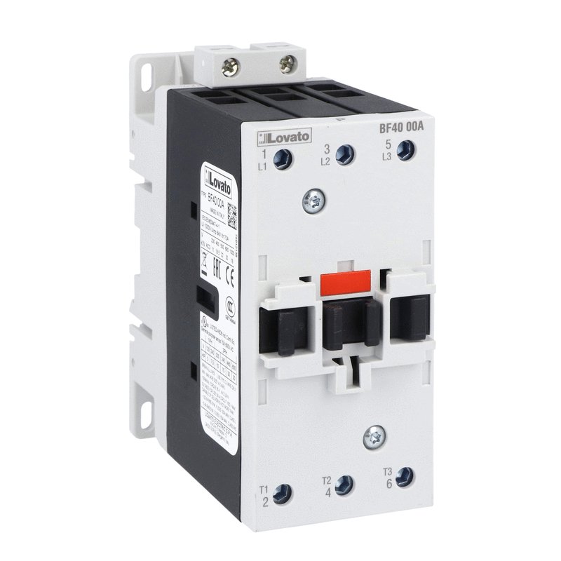 BF4000A57560 3P Contactor 40A 575VAC 60Hz Switch, Automation Control Modules, Lovato - Maple Electric Supply 