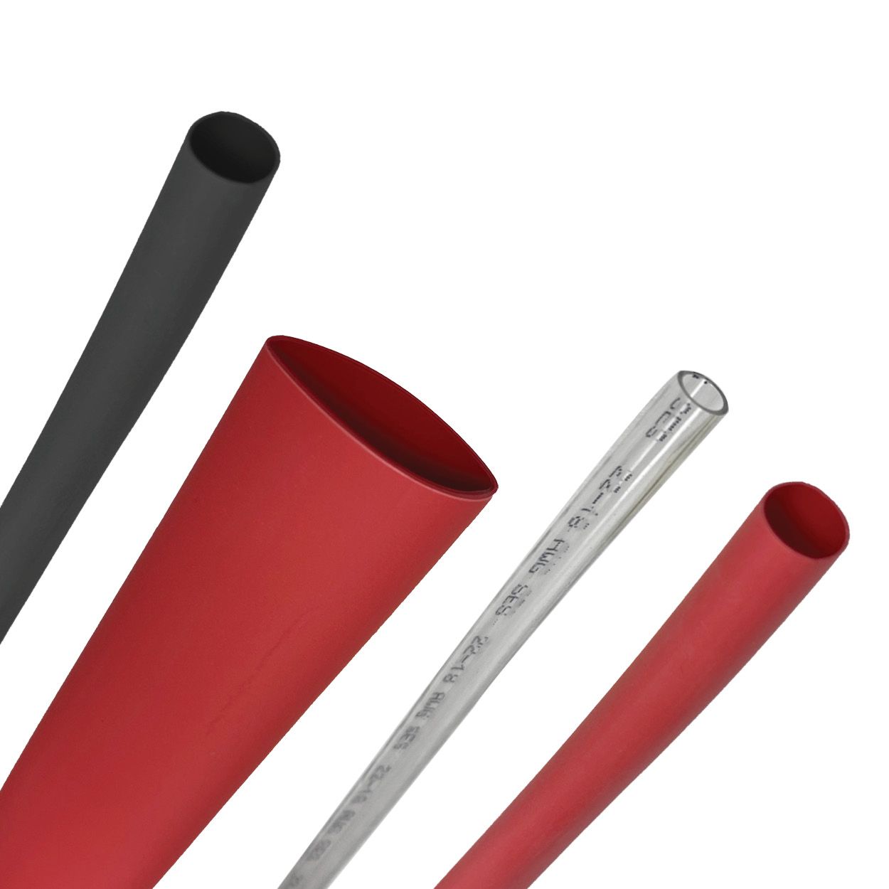 HEAT SHRINK HEAVY WALL 4-FOOT LENGTHS, Heat Shrink Tubing, Techspan - Maple Electric Supply 