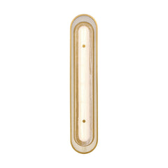 Eurofase Tramore 30" LED Wall Sconce, Gold with Silver Glass, front view