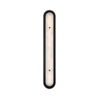 Eurofase Tramore 38" LED Outdoor Wall Light, Powder Coat Black with Alabaster
