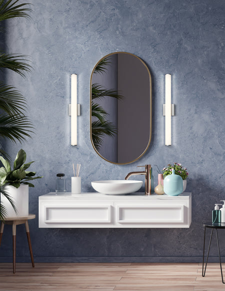 Stepridge 48" Round LED 5CCT Vanity - Maple Electric Supply 