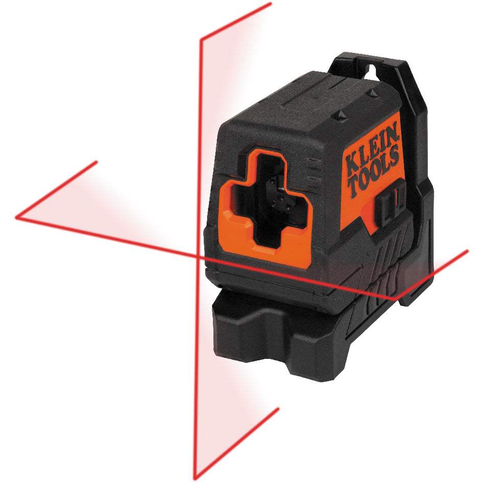 93MCLS Red Mini Cross-Line Self-Leveling Laser Level, 35-Foot