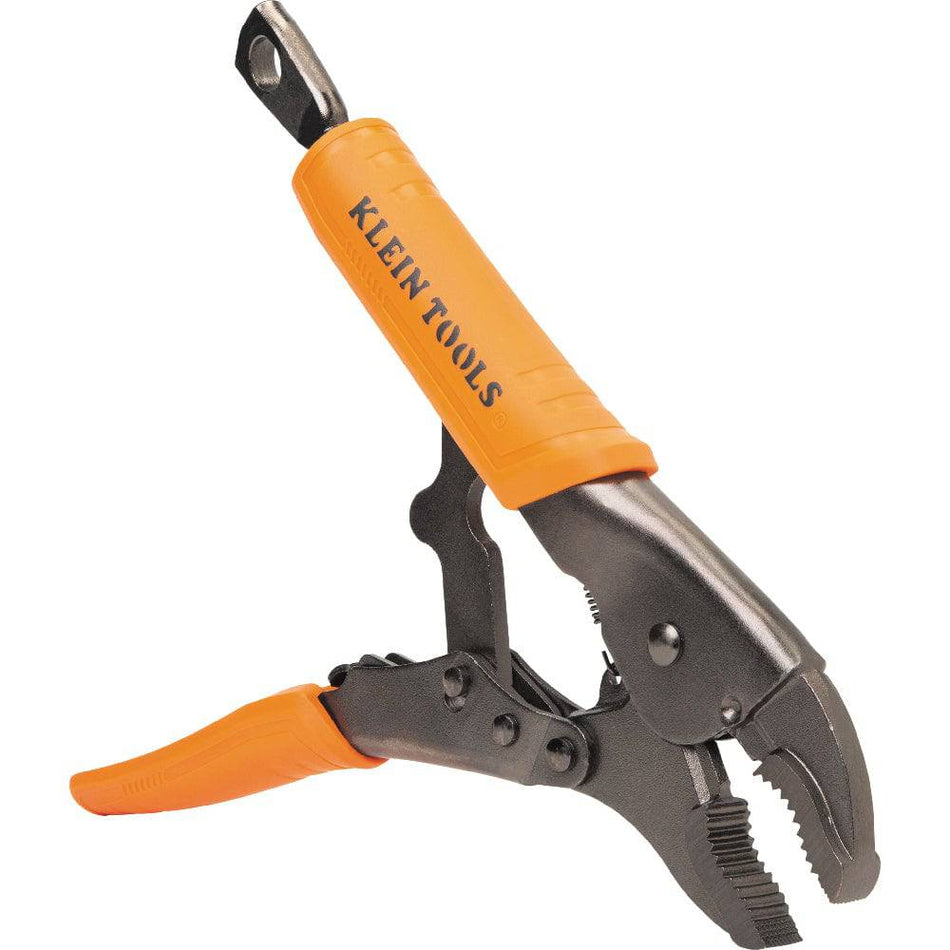 38602  Curved Jaw Locking Pliers, 10-Inch, , Klein Tools - Maple Electric Supply 