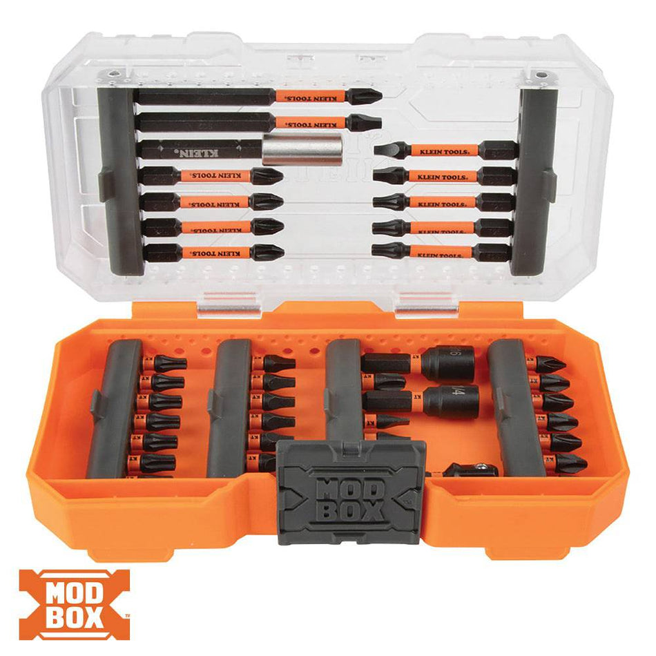 33801 ProFlex Impact Driver Bit Set, 40-Piece, , Klein Tools - Maple Electric Supply 