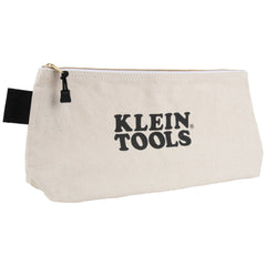 62042 Zipper Bag, Extra-Long Canvas Tool Pouch, 16-Inch, Natural
