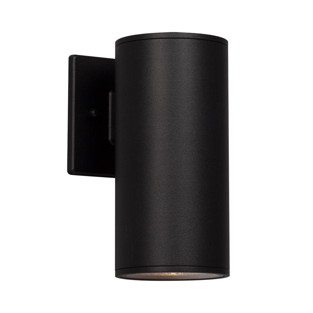 120V Dimmable LED 1-Light Outdoor WALL FIXTURE BK IP65, , Galaxy Lighting - Maple Electric Supply 