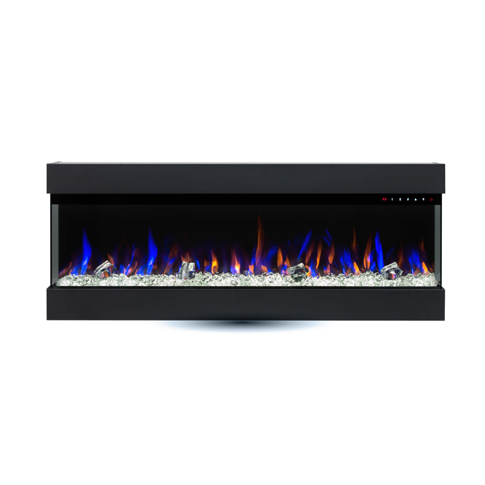 LEDFP-3-43 3-sided LED fireplace flame detail