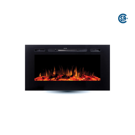 LEDFP-40 electric fireplace installed
