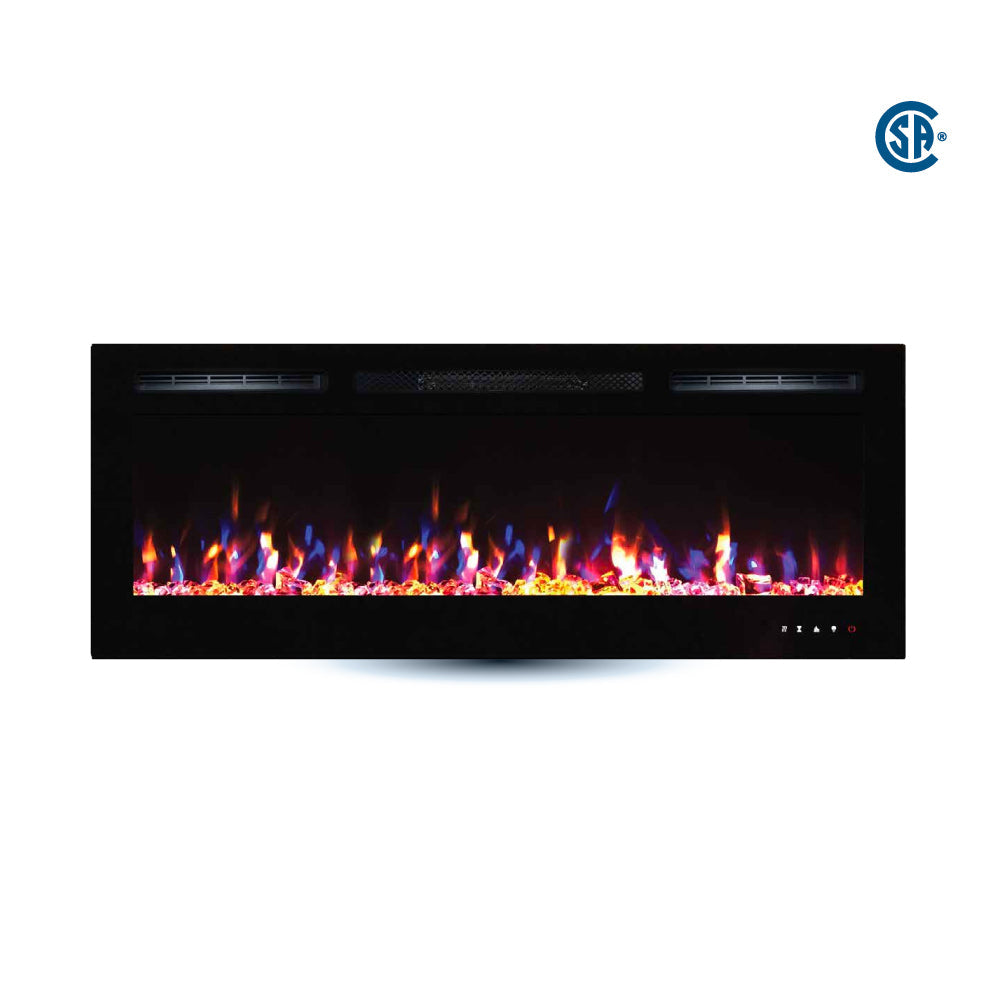 LEDFP-60 electric fireplace installed