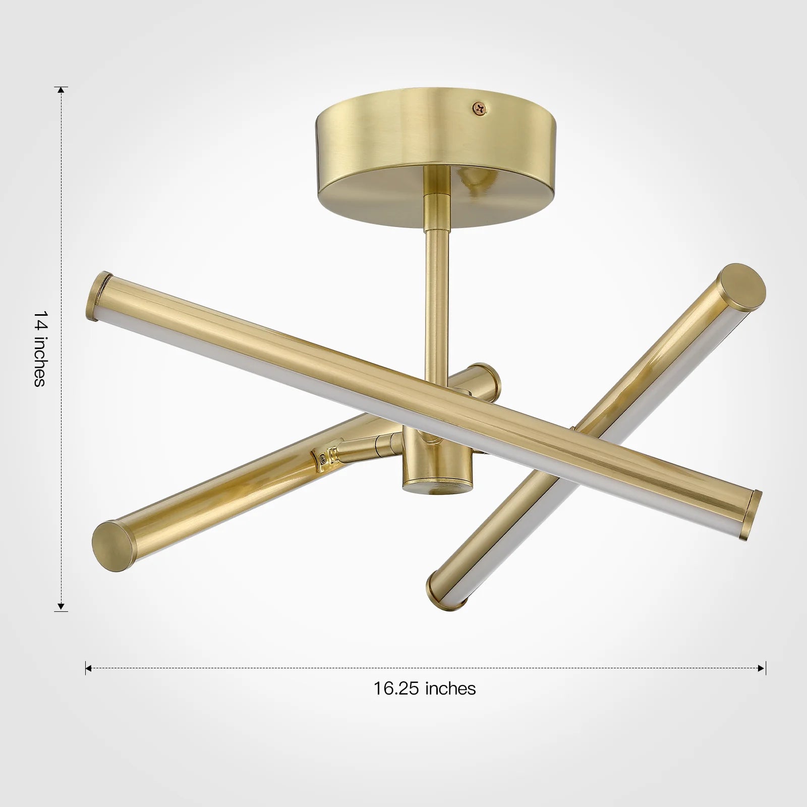A photo of a , by 109707 MRLCL097 LED Semi Flush Mount Ceiling Light - MYTH REALM eCommerce - Maple Electric Supply in Canada