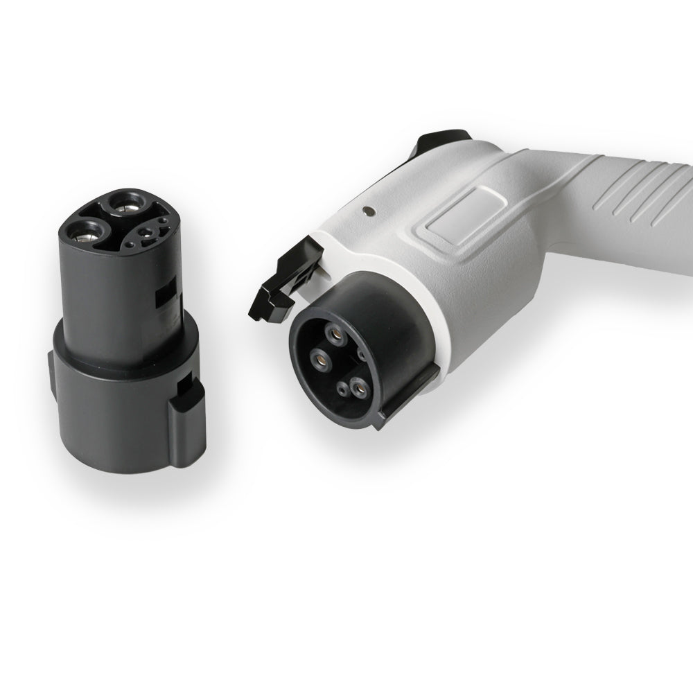 A photo of a EV Charger, by NACSA NACS Adapter for SAE J1772 Electric Vehicle (EV) Charging Stations - Leviton eCommerce - Maple Electric Supply in Canada