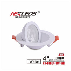 A photo of a , by NX-FGDL4-9W-WH - NEXLEDS eCommerce - Maple Electric Supply in Canada