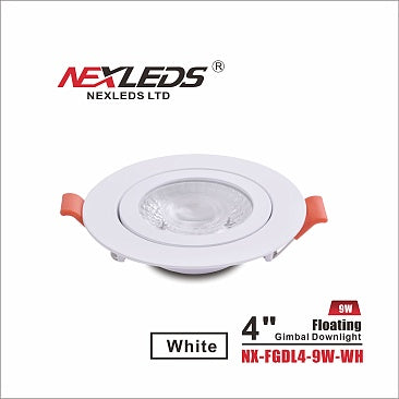 A photo of a , by NX-FGDL4-9W-WH - NEXLEDS eCommerce - Maple Electric Supply in Canada