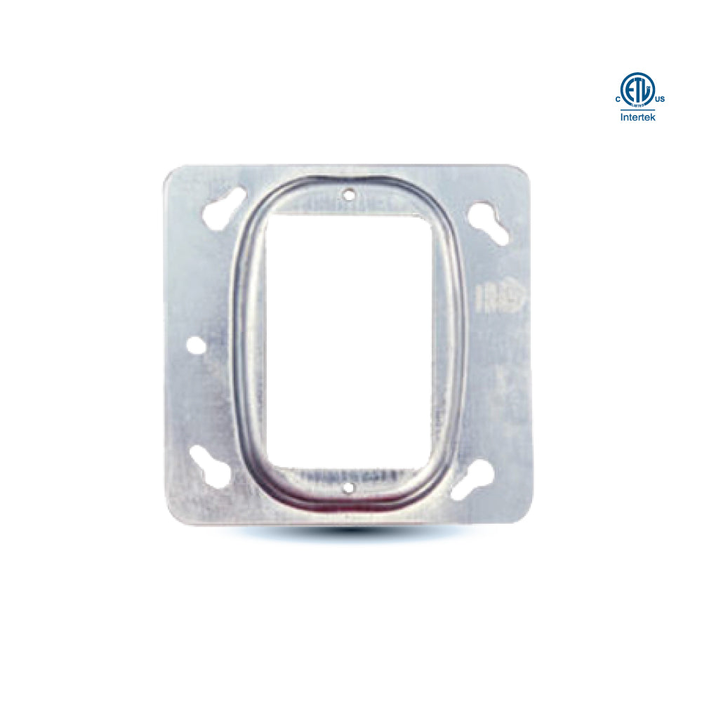 52C13 4" one gang square device cover