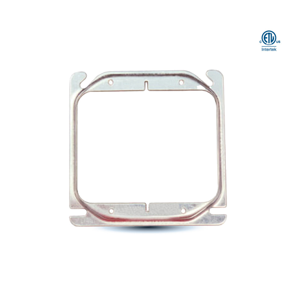 52C17 4" two gang square device cover