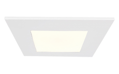 Midway 4" square LED 5 CCT slim down light 12 watt white - Maple Electric Supply 