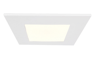 Midway 4" square LED 5 CCT slim down light 12 watt white - Maple Electric Supply 