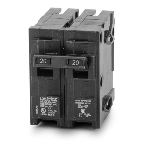 Q220 - Siemens - 20 Amp Circuit Breaker - Maple Electric Supply 