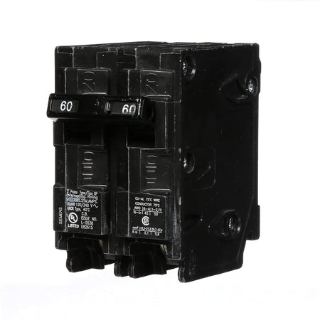 Q260 Siemens - 60 Amp Circuit Breaker Plug-In - 60 Amp - 2 Pole - 240 Volt, , Siemens - Maple Electric Supply 