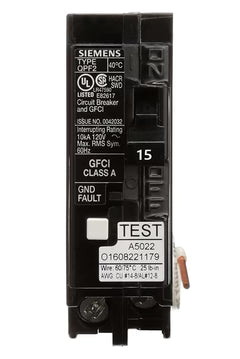 QF115ACSA -Siemens - GFCI Circuit Breaker - Maple Electric Supply 