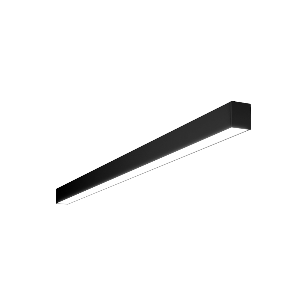 Reno R33216 8ft Linear LED 60/80/100W Selectable, 3000-5000K CCT, Black