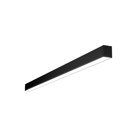 Reno R33216 8ft Linear LED 60/80/100W Selectable, 3000-5000K CCT, Black