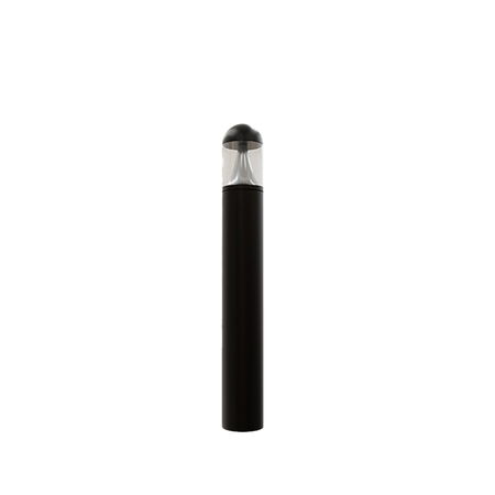 Reno R56012 42in Round LED Bollard, 14/19/24W Selectable, 3000-5000K, Black